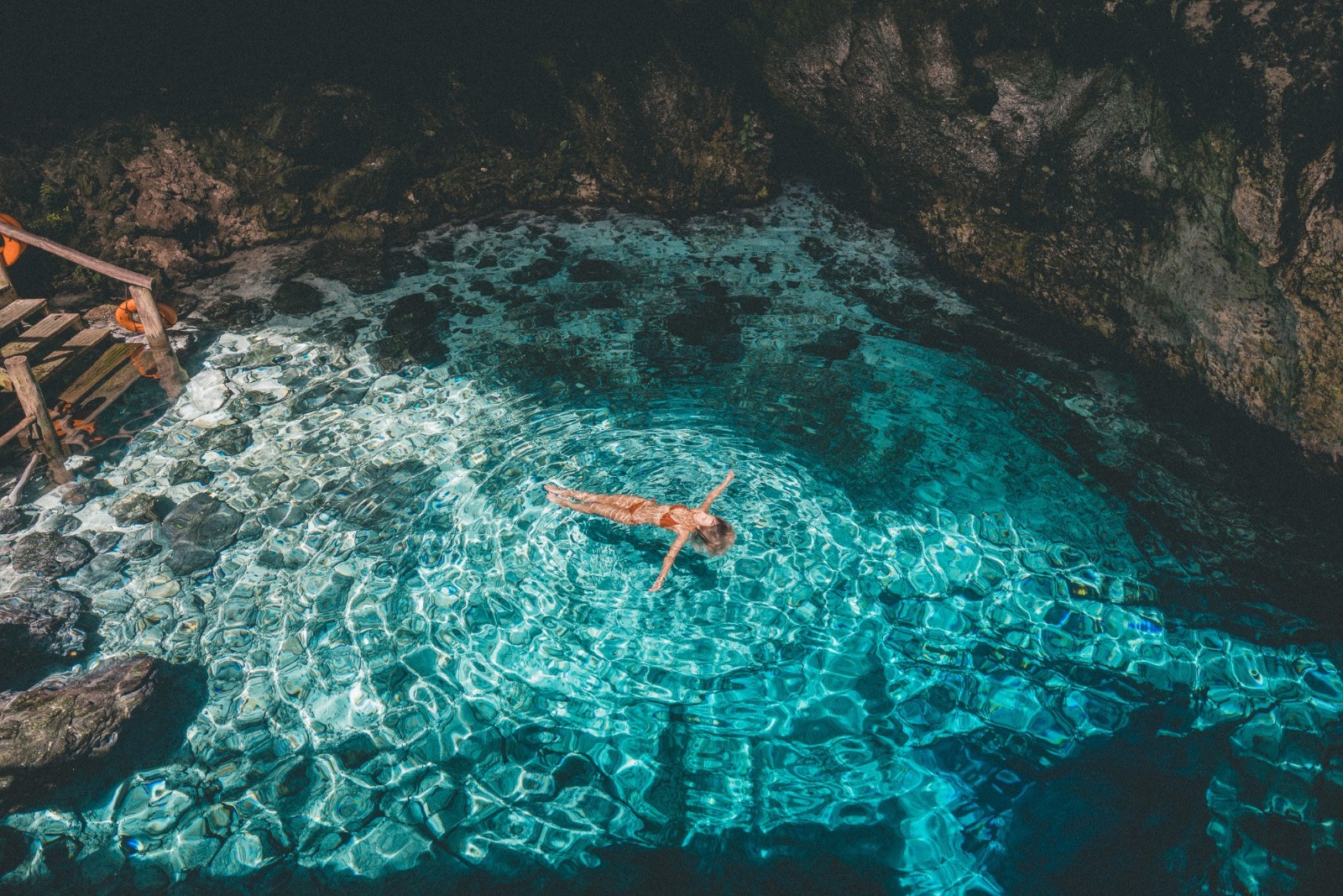 ¿Conoces esta belleza llamada “Hoyo Azul” de Punta Cana?